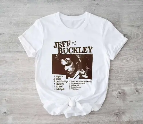 Jeff Buckley Mystery White Boy Tour 1995 Vintage Cover Print T