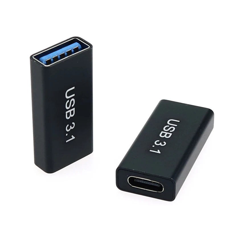 Type C USB 3.1 OTG Adapter Male Female Converter for SSD HDD Cable Extender High Speed Extension Connector Plug