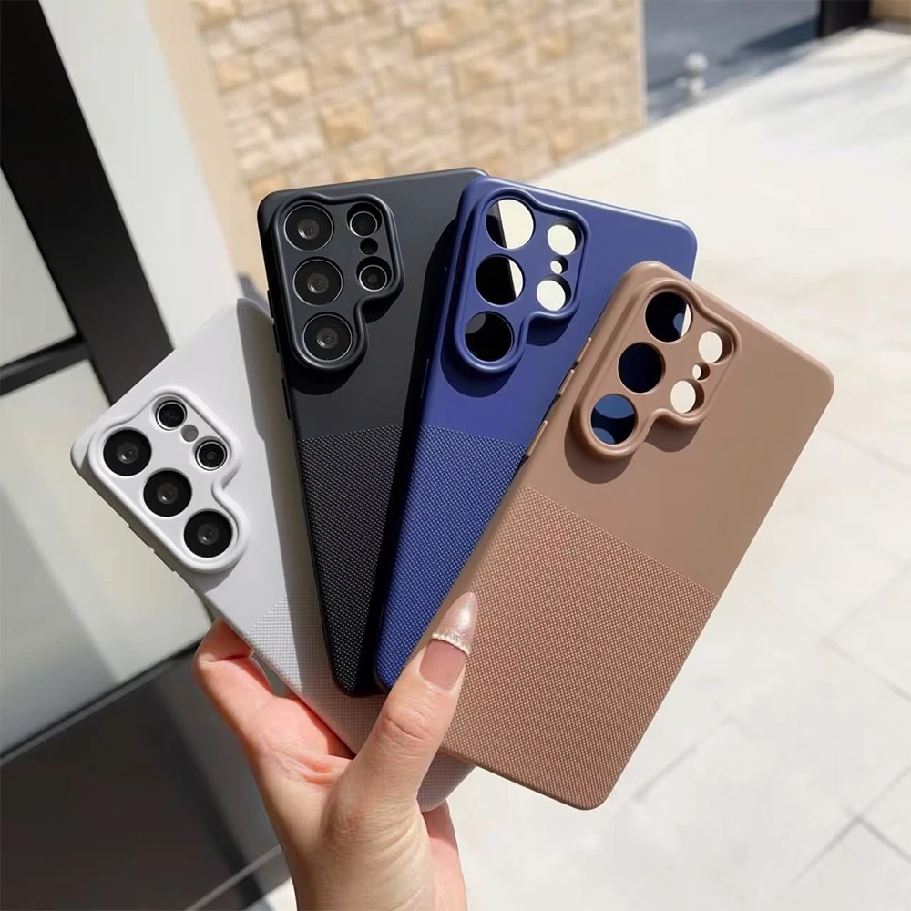 Liquid Silicone Phone Case For Samsung A57 5G A56 A17 S26 Ultra A16 A55 A54 A37 A36 A35 A34 S25 S24 S23 A15 A07 A06 A05 Funda