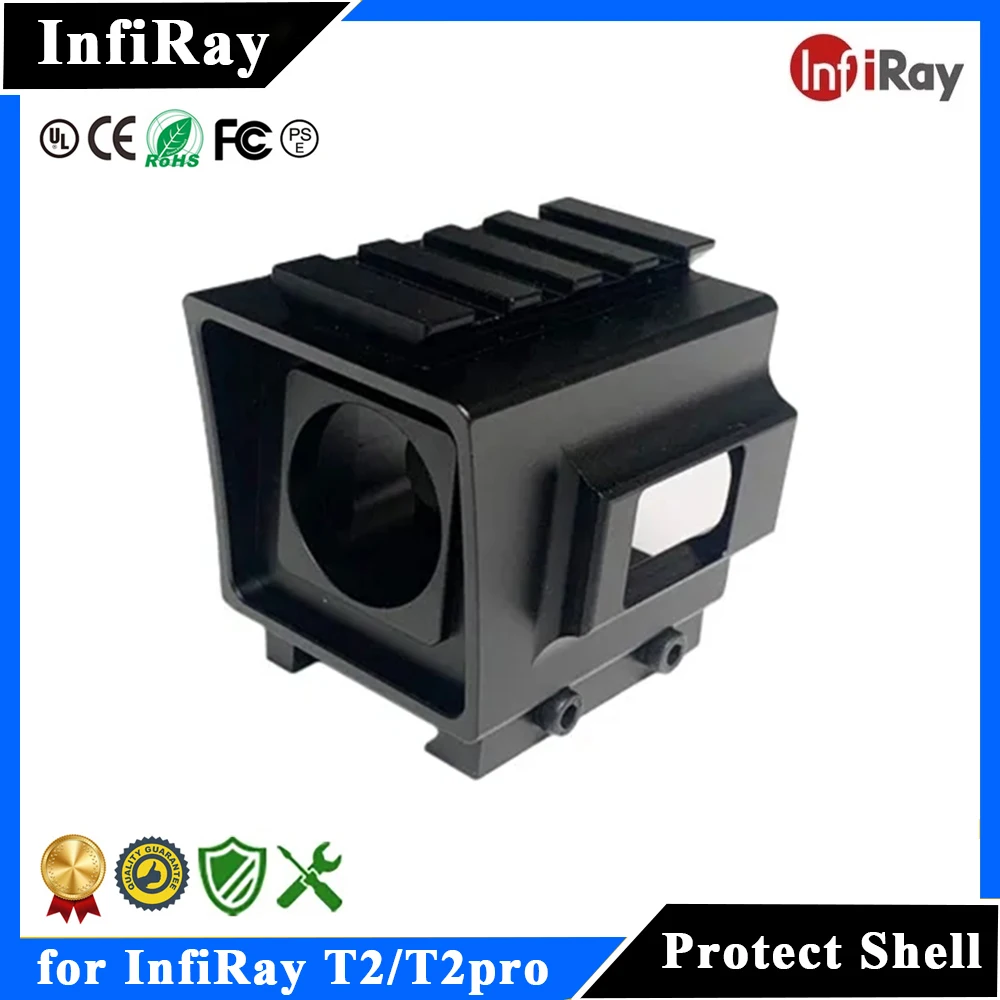 InfiRay T2 T2pro Thermal Camera Protective Shell Aluminum Alloy InfiRay Thermal Imager Protect Shell Accessories