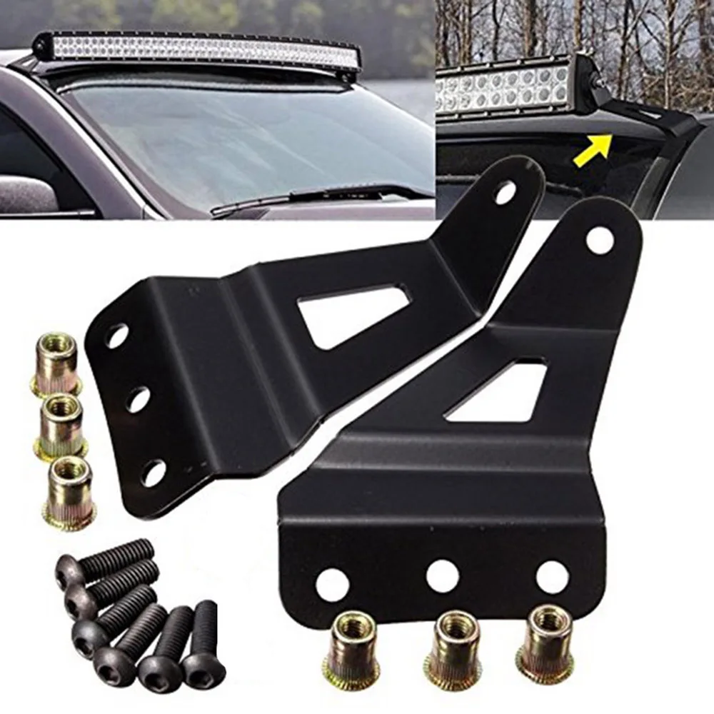 

Universal LED Light Bar Roof Top Mount Bracket Side Stand for Car SUV Offroad