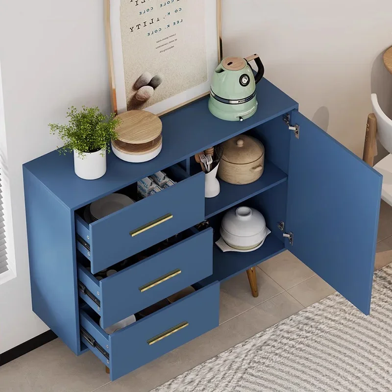 Wooden Living Room Cabinets Nordic Multipurpose Storage Showcase Cabinet Drawers Organizer Meuble Rangement Home Furniture