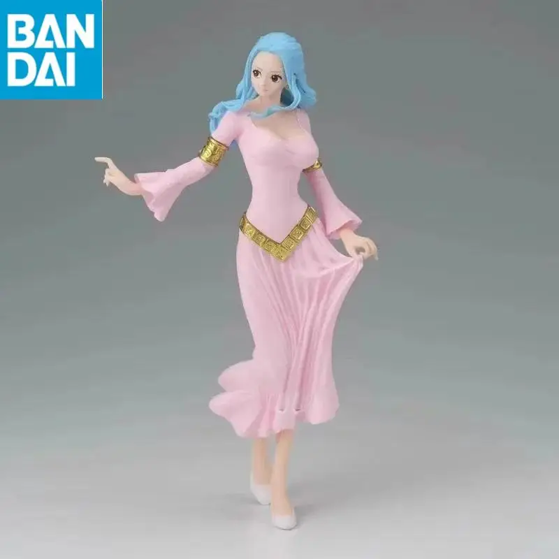In Voorraad Bandai Namco Banpresto Een Stuk 25th Glitter Glamours Nefeltari D Vivi Anime Figuur 23 cm PVC Collectible Model speelgoed Gif