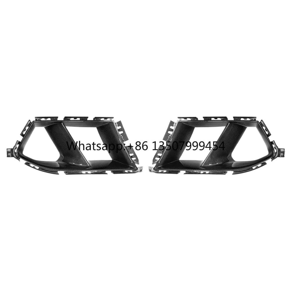 Fitment Front Air Ducts for M3 M4 G82 G80 MP Style Vent Cover Dry Carbon Fiber Bumper Intake