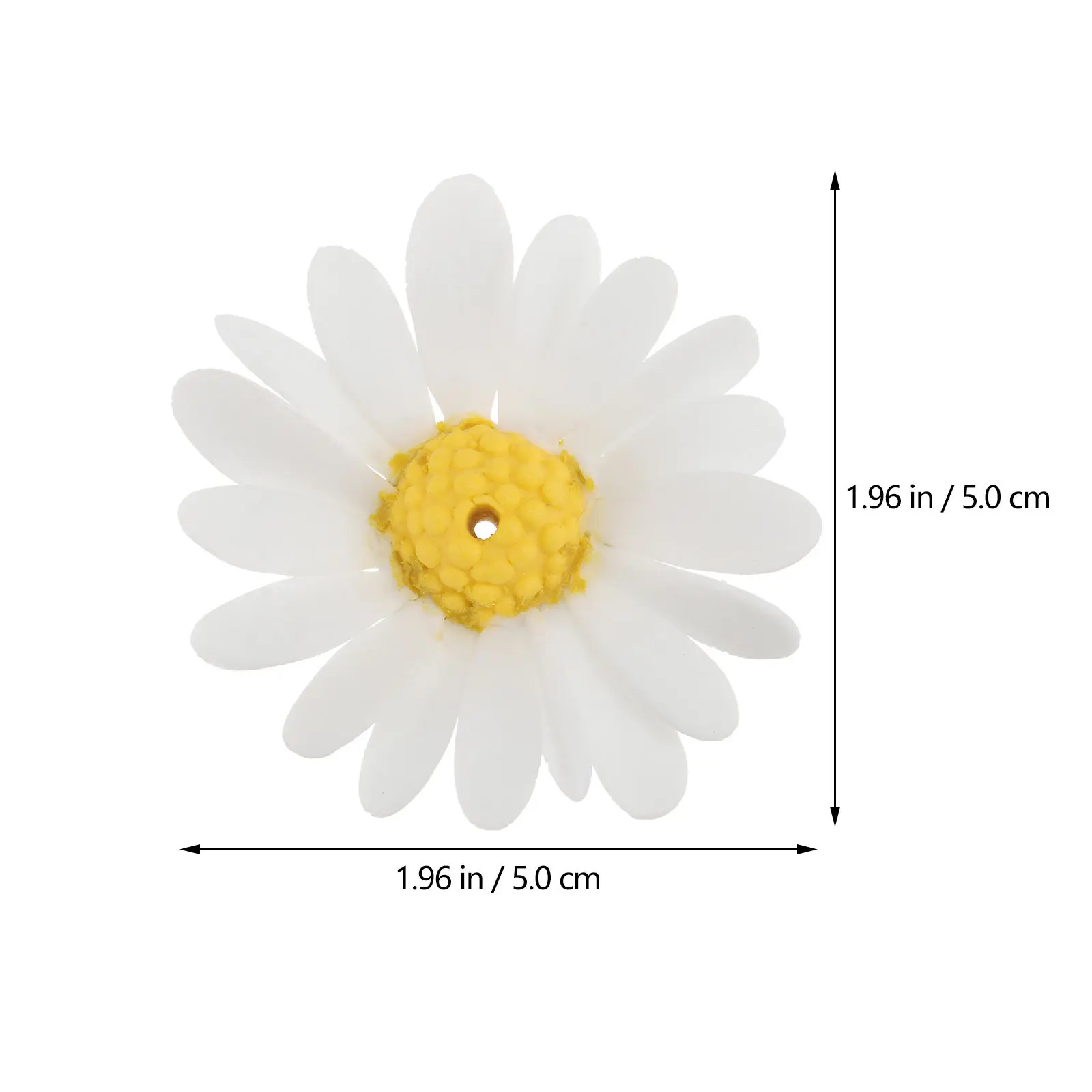 Ceramic Incense Flower Design Decorative Incense Stick Holder Daisy Flower Adornment Tray Stick Rack Aromatherapy Home