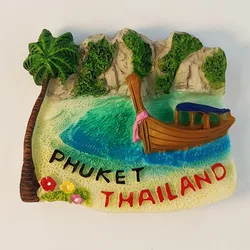 Thailand Souvenirs Phuket Fridge Magnets Home Decor Bangkok Refrigerator Stickers Wedding Gifts