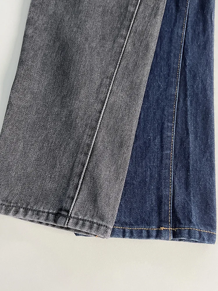 Jean Denim coupe droite pour femme, ample, décontracté, torsadé Oblique, Slim, en coton délavé, tout-assorti, nouvelle collection 2022