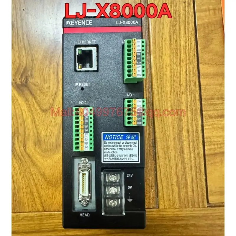 Second-hand LJ-X8000A PLC controller function test is normal