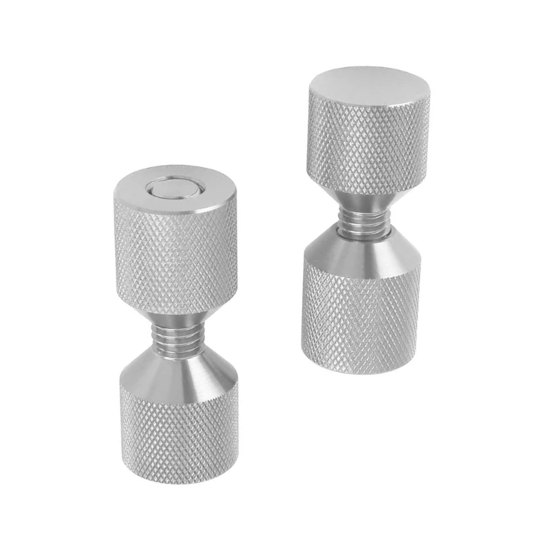 2pcs Professional Aluminum Two Hole Pins Flange Alignment Pin Set Anodized Suitable for Piping Projects in Car and Ships