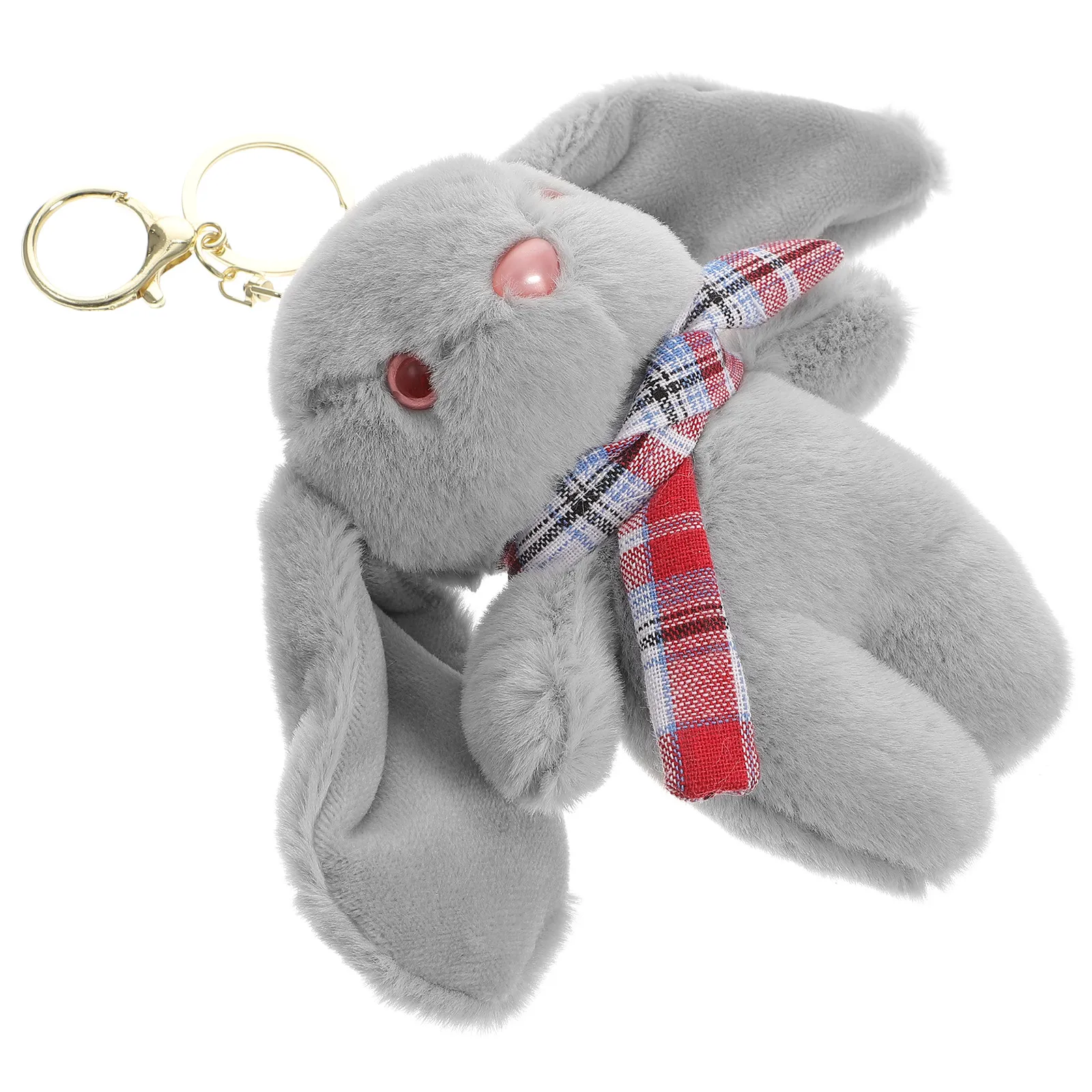 

Rabbit Pendant Hanging Keychain Creative Cute Cartoon Ornament for Bags Luggage Car Decorative Accessory Rabbit Keychain