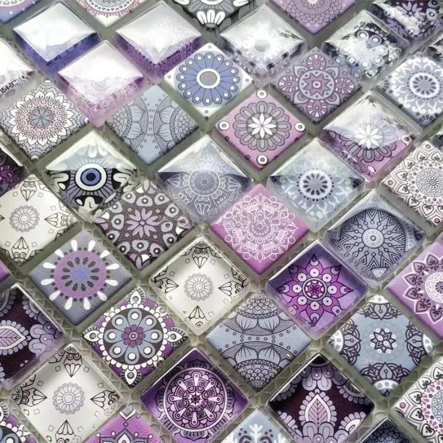 Crystal Glass Mosaic Tile for  - огляд і ціна 3D Printing Glass