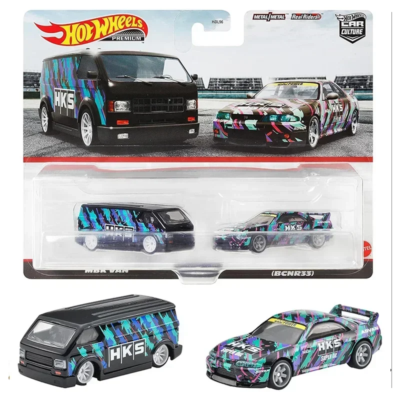 Оригинальные игрушки Hot Wheels Premium Car Culture для мальчиков, коллекция 1/64 литых под давлением автомобилей Ford Mustang Nissan Skyline Toyota