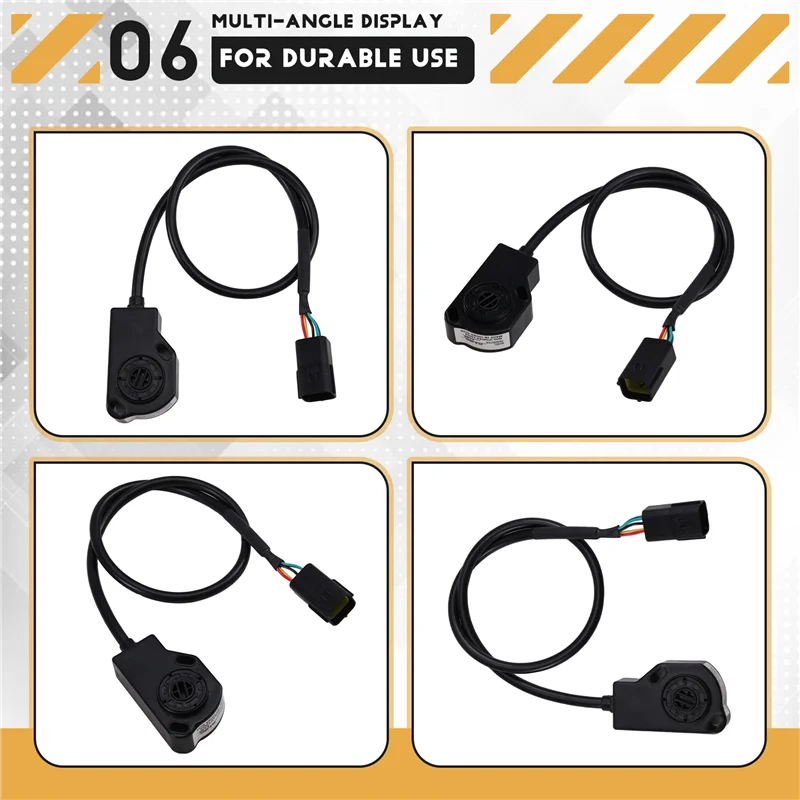 

HXJS-4805D Electric Pedal Accelerator Control Box With 0-4.6V Output And 12-96V Input For Enhanced Vehicle Speed Control