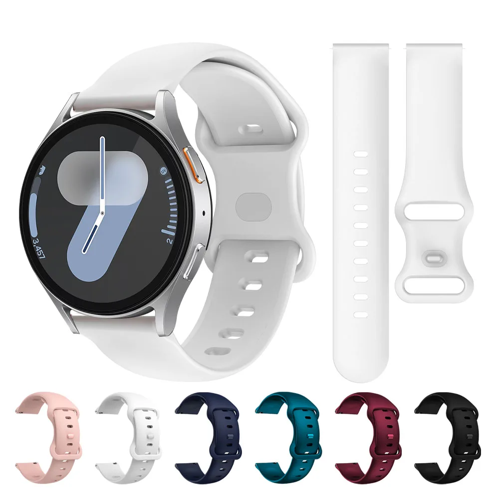 20 مللي متر 22 مللي متر سيليكون حزام لساعة سامسونج جالاكسي 6 4 الكلاسيكية الرياضة الفرقة ساعة 7 6 5 4/جير S3 S2 سوار لسامسونج حزام الساعات