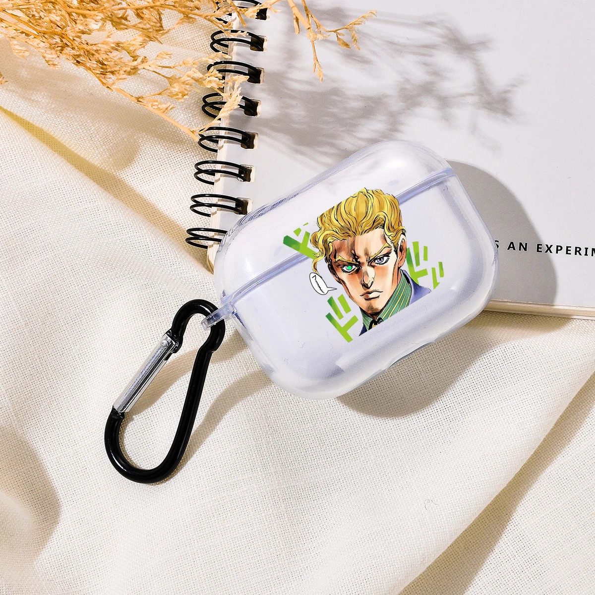 JOJO’S BIZARRE ADVENTURE OVER HEAVEN JoJo Anime Case for Airpods pro 2 1 Cases For Air pod Soft Clear TPU Fundas Coque Case