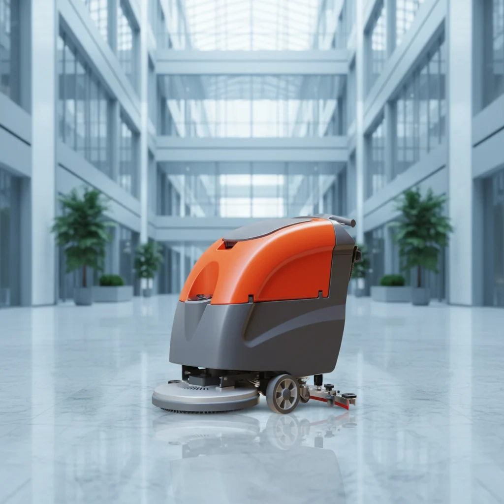 

Custom CE Certified Electric Floor Cleaning Machine New Walk-Behind Fuel Home Use Includes Brush Motor Battery and Farm Core