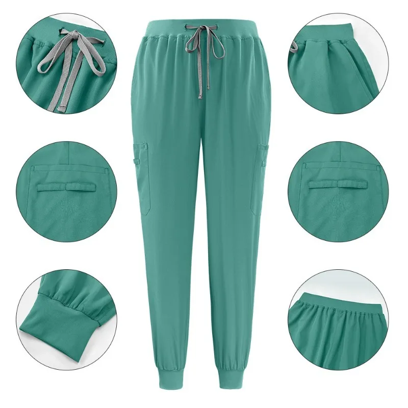 Combinaisons de gIslande médicales multicolores, uniforme d'hôpital pour femmes et hommes, vêtements de travail de beauté, accessoires d'infirmière, propordentaire imbibée