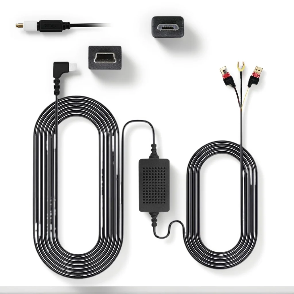 

​ ​ Кабель жесткого провода для видеорегистратора автомобиля 3A, 3,5 м — понижающее USB-зарядное устройство 12–24 В ​ ​