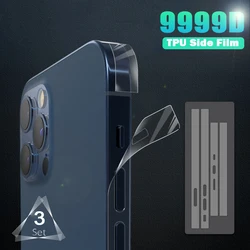 For iPhone 14ProMax /14Pro/14/13Pro Max/13 Pro/13/13 Mini Side Hydrogel Film Mobile Phone Border Frame Protective Sticker