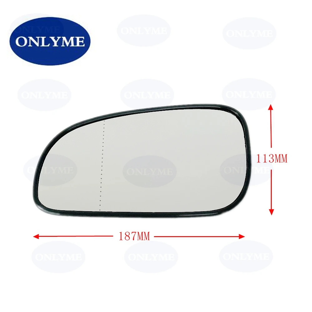 Car heated wide angle side mirror glass  lens  for  VOLVO S60  S80  V70 ( 2000 2001 2002 2003 )