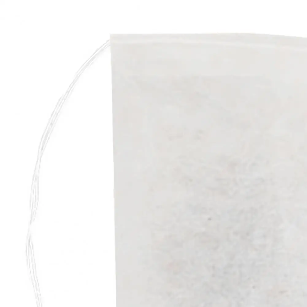 Tea Filter Bags 300pcs Disposable Tea Bags with Drawstring Food Grade Herbal Loose Leaf Infuser Heat-resistant Empty Tea Filter
