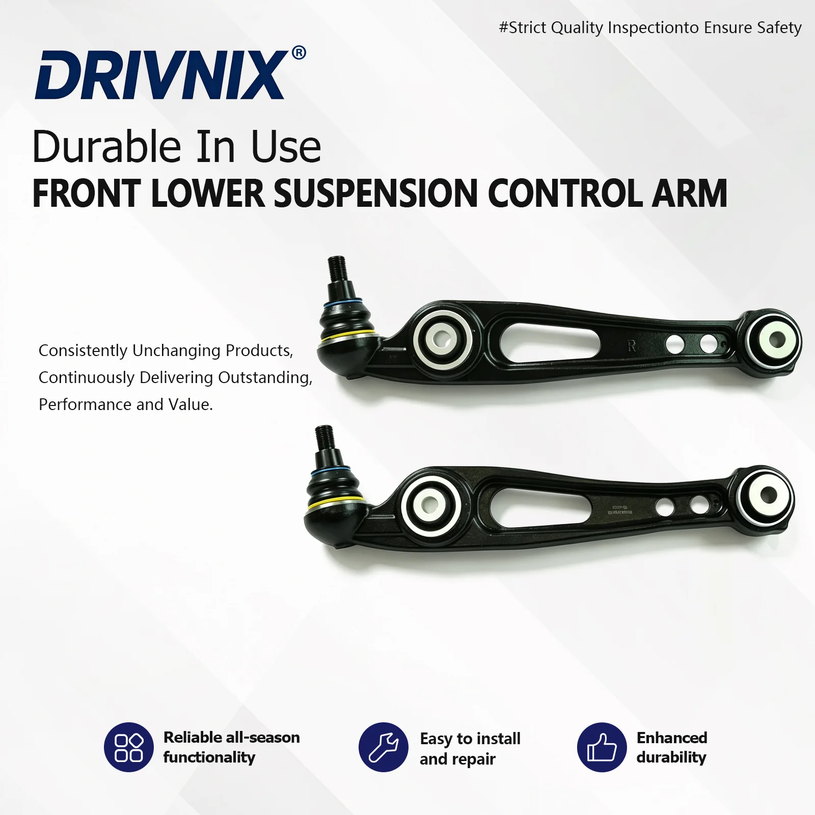 1PCS Front Lower Control Swing Arm LR078476 LR078477 For Land Rover Range Rover L405 and Sport L494 Discovery 5 L462 2013-2022