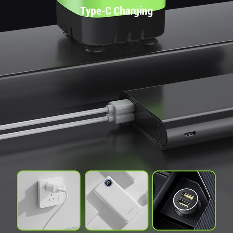 7800Mah Portable Shower Pump Rechargeable Electric Shower Pump With Smart Digital Display