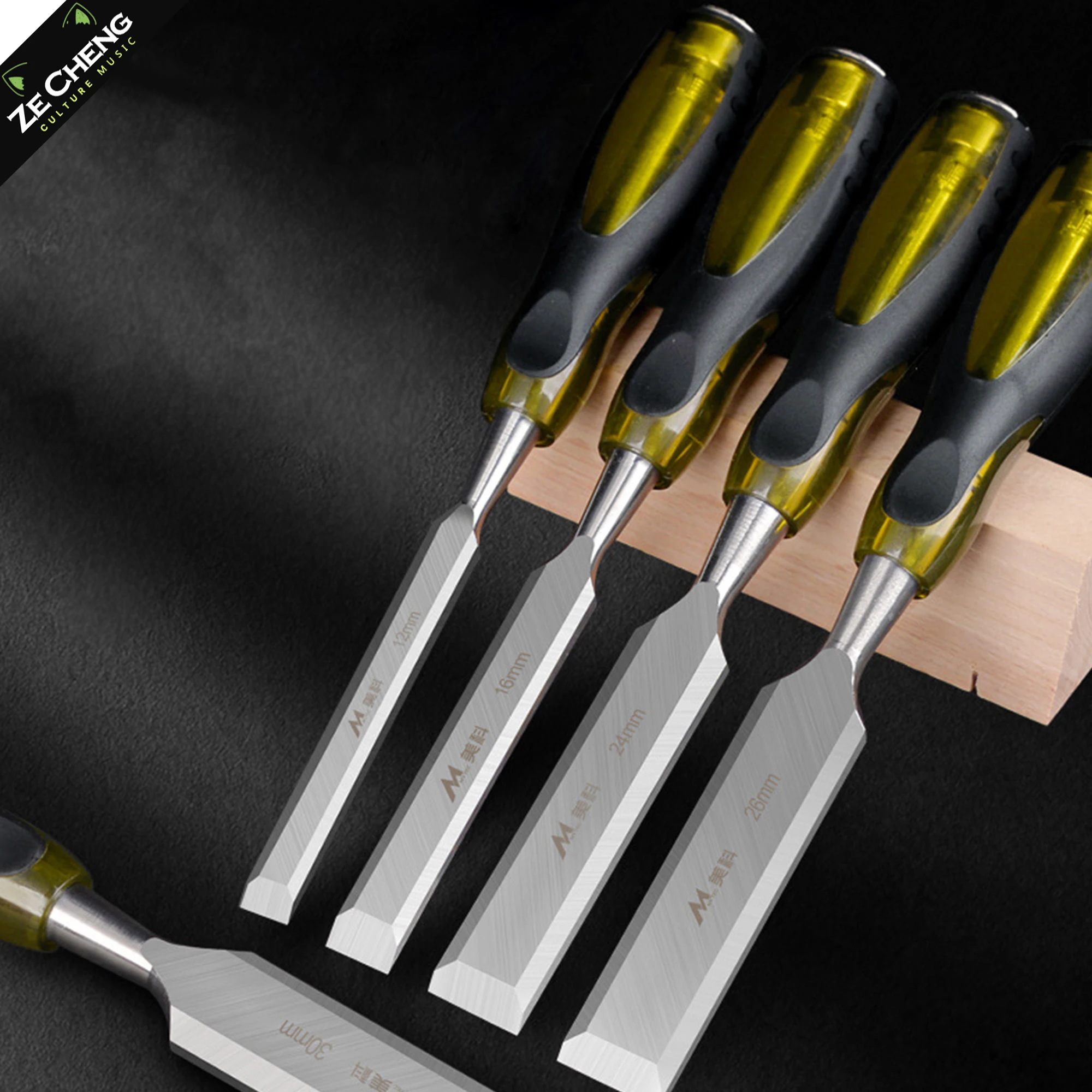 

Heavy-Duty Wood Chisel for Demanding Projects, Perfect for Instrument Repair, Furniture Making & Detailed Carving, Premium Steel