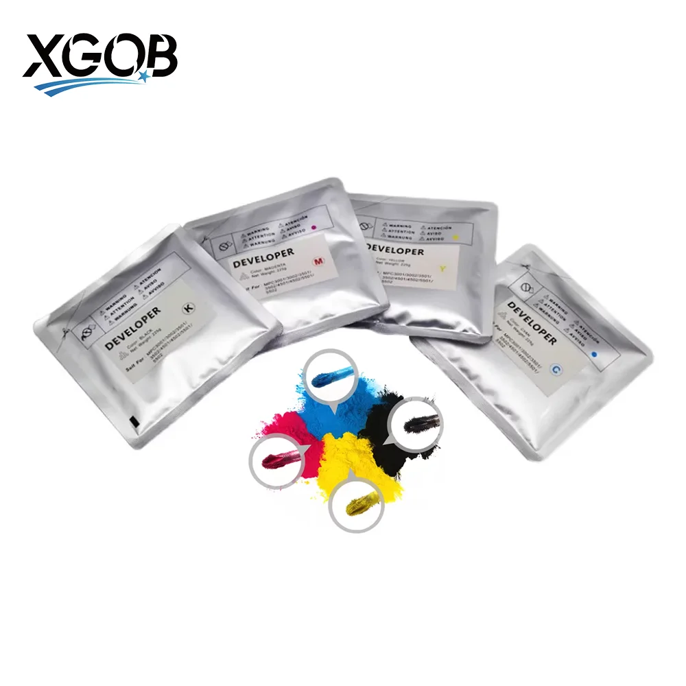 1 قطعة/250 جرام المطور مسحوق لريكو MPC2004 MPC2504 MPC3004 MPC3504 MPC4504 MPC5504 C6004 عالية الجودة متوافق حامل حديد