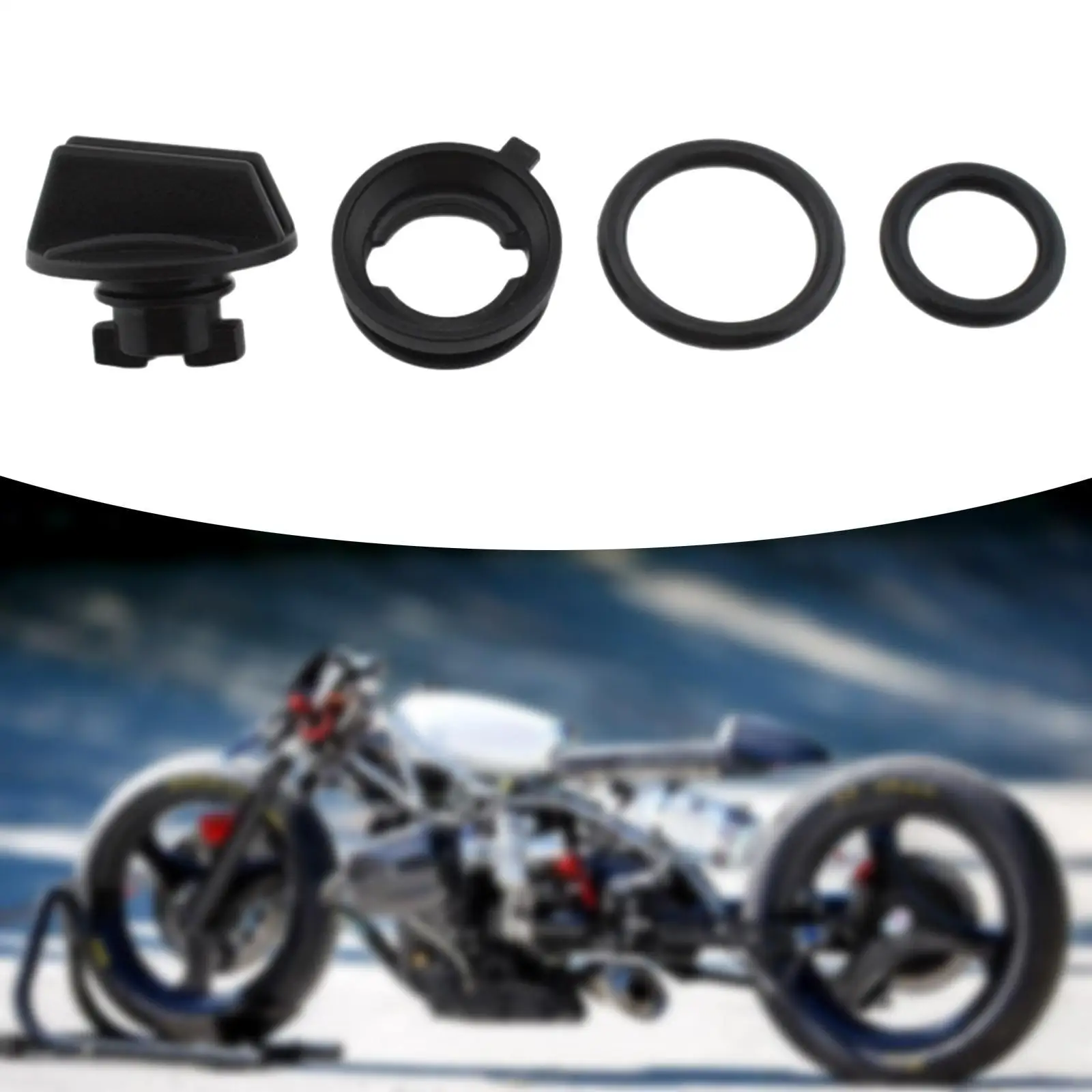 

Набор крышек маслозаливной горловины, простая установка 11141340900, аксессуары для мотоциклов, прямая замена для R850C R1150RT A61 R1150RS