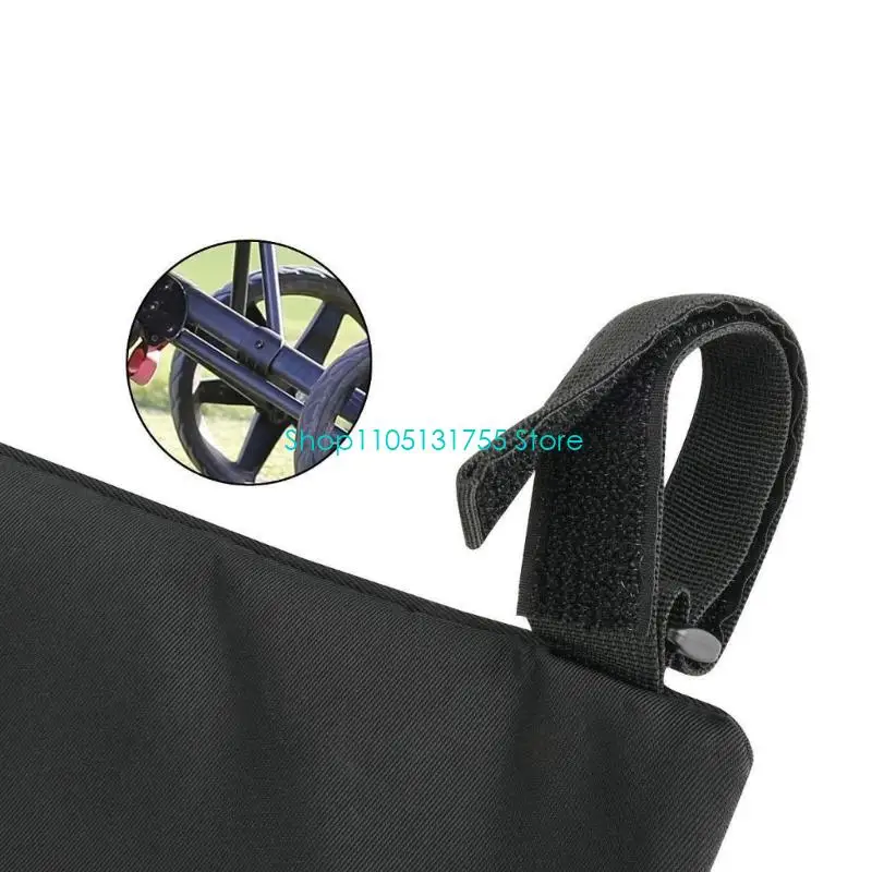 K0EF Oxfords Fabric Golf Cart Accessory Bag Universal Golf Push Pull Cart