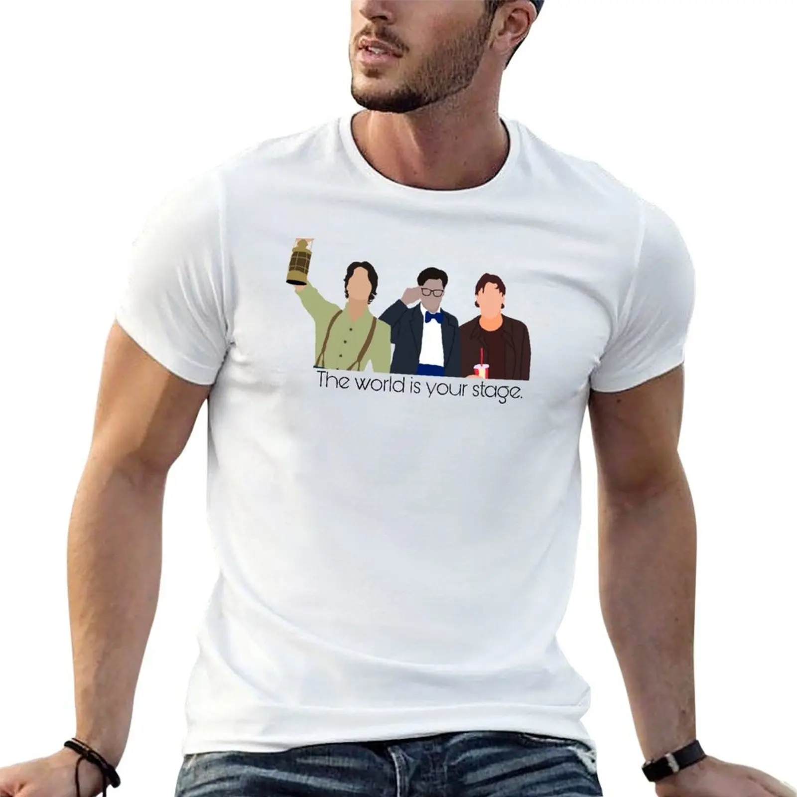 

Ryan McCartan: The World Is Your Stage T-Shirt man t shirt heavy cotton man t shirt designer anime tshirt T-Shirt
