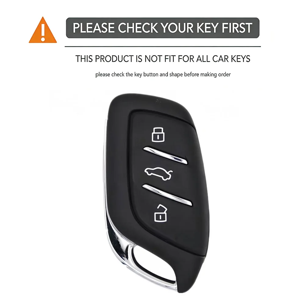 For MG 4 2023 Mg4 Ev MG HS GT ZS EV ZX MG5 MG6 3 Buttons Silicone Fob Key Cover Case Keychain for Roewe RX3 RX5 RX8 ERX5 I6 I5