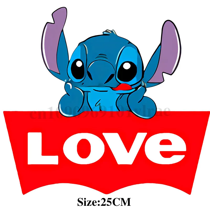 Cartoon Lilo & Stitch Car 3D UV DTF Sticker Window Sticker Car-styling Decoration Decal for Car Accessories Stitch Disney UV DTF