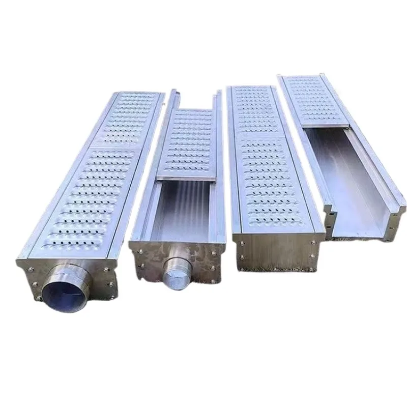 

Коммерческая подземная кухонная мойка из нержавеющей стали, линейный водоотводный канал для двора, готовое изделие для дренажной системы.