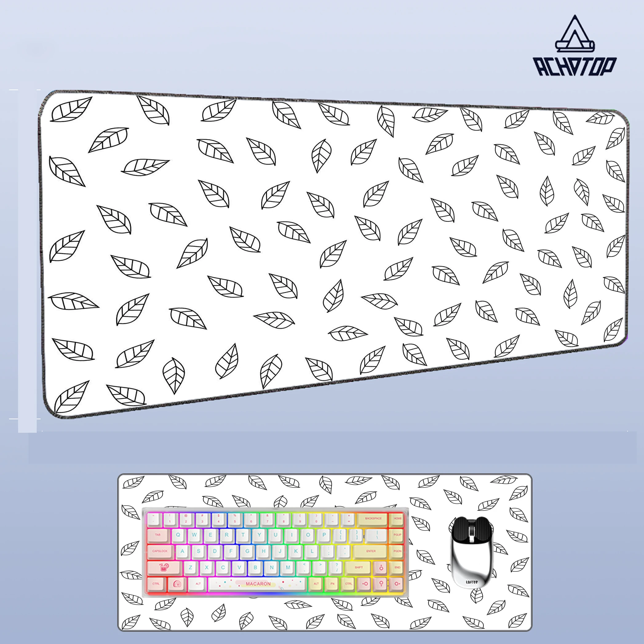 

Mousepad Gamer Art Black And White Line Lager Computer PC Desk Mat 900X400 Keyboard Office Carpet Playmat Kawaii Extended Pad