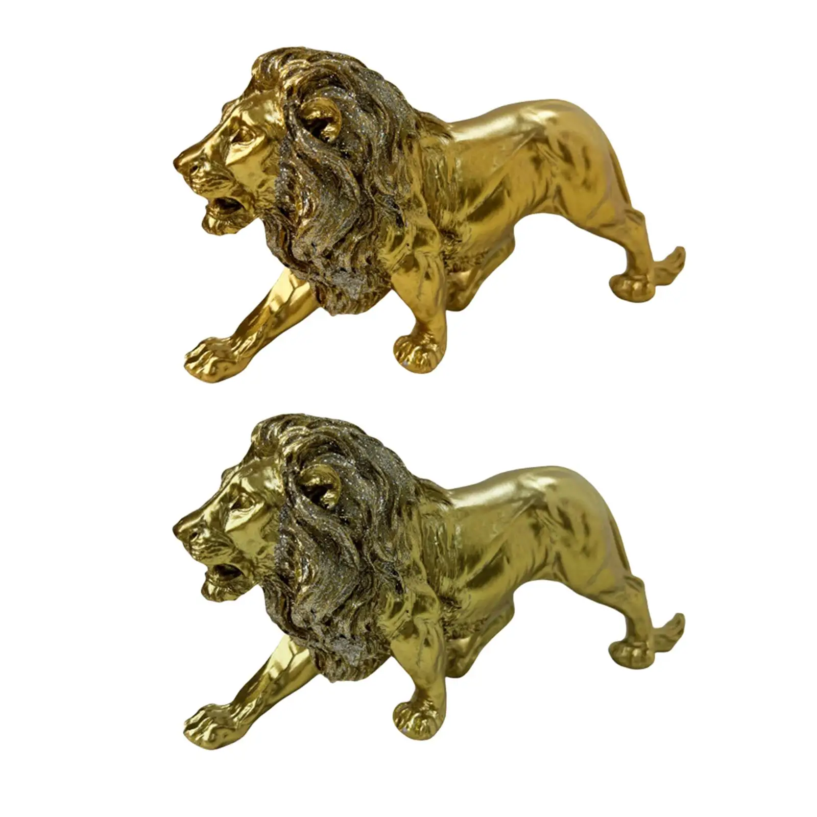 

Коллекционная скульптура, стол для спальни, полимерная фигурка, статуя льва, фигурка животного для