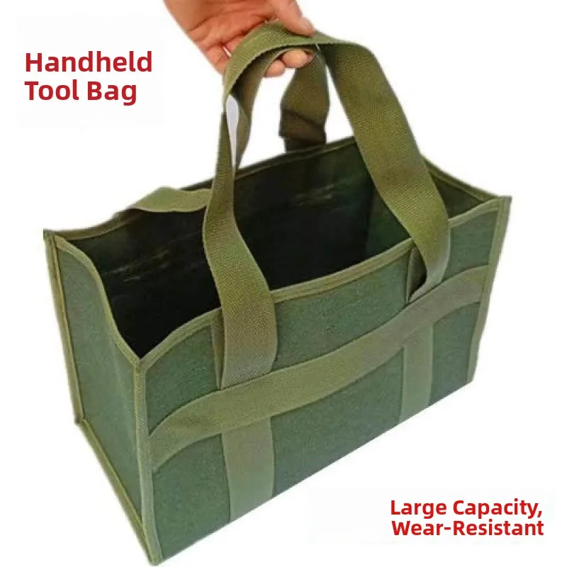

Thiened Wear-Resistant Canvas Handbag ian Tool Bag Single oulder Bag Multi-Functional Repair Bag Hardware Tools