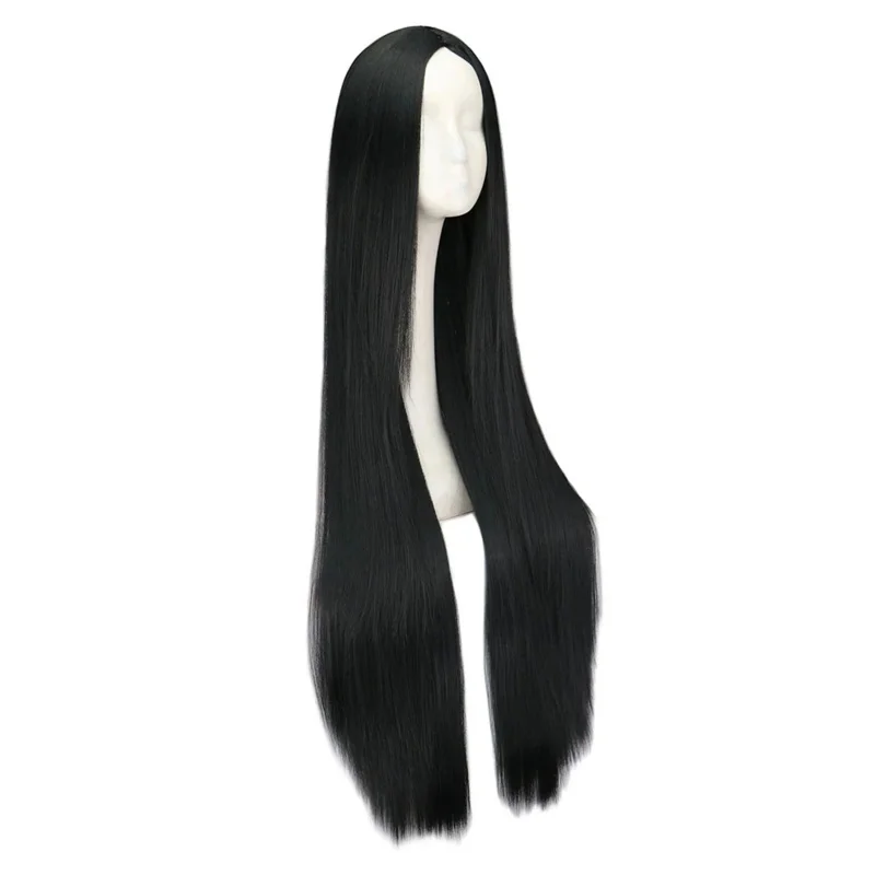 Anime Boa Hancock parrucca Cosplay capelli sintetici 100cm partito Halloween parrucca gratuita Cap