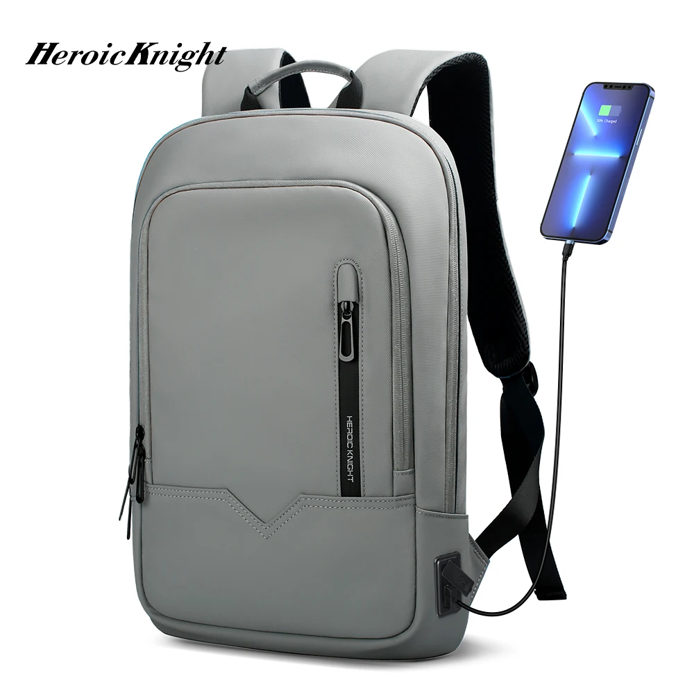 Heroic Knight Business Men Backpack 14“15.6”17“laptop Backpack Waterproof Sports Unisex Pack Fashion Luxury Brand Women Backpack