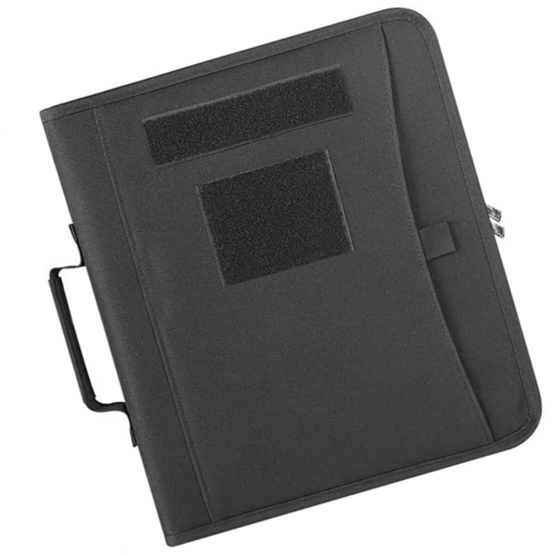 Large Capacity Zipper binders with Multiple Pockets for Organized Storage 4XBB