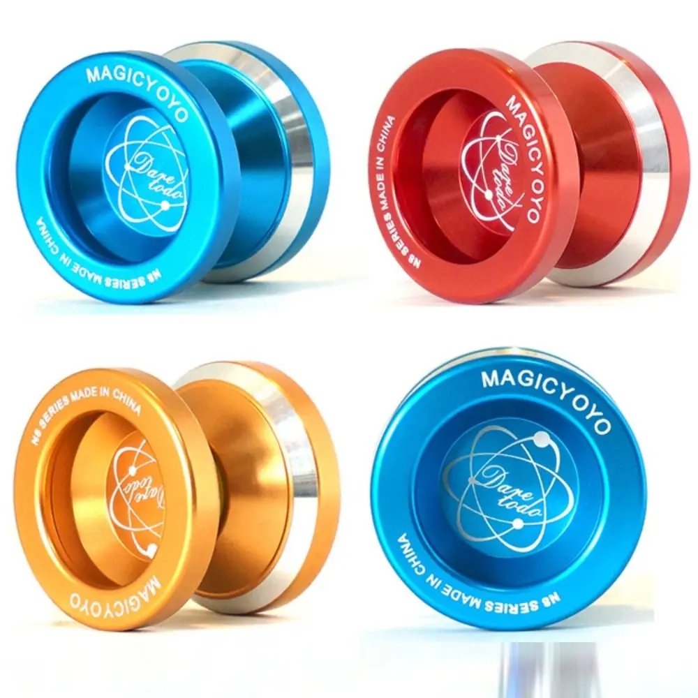 Metal Magic Yoyo High Quality Fall Prevention Durable Yoyo Toys Strong Idling Multiple Styles Developmental Toys