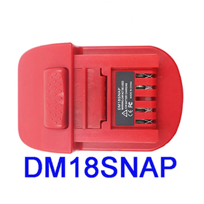 MT18SNAP DM18SNAP Adapter konwertera dla Makita dla Milwaukee dla M18 dla Dewalt 18V 20V bateria litowa do elektronarzędzi zatrzaskowych