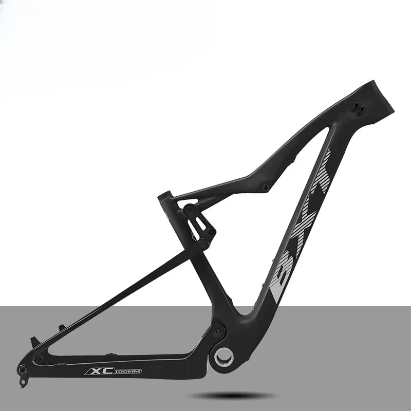 

Оптовая продажа с фабрики, полная подвеска для горного велосипеда, рама XC из углеродного волокна, сквозное усиление 148 мм 29er, дисковые тормоза, рамы для горного велосипеда