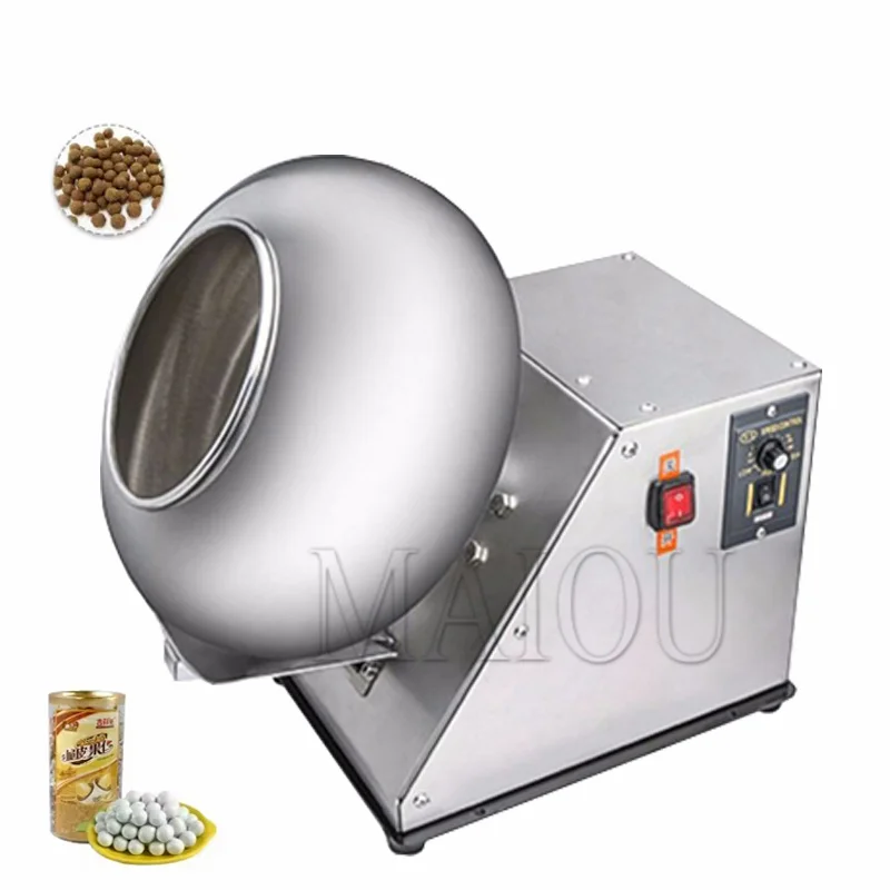 Industry Film Polishing Machine Peanut Sugar Coating Machine Chocolate Candy Rounding Machine