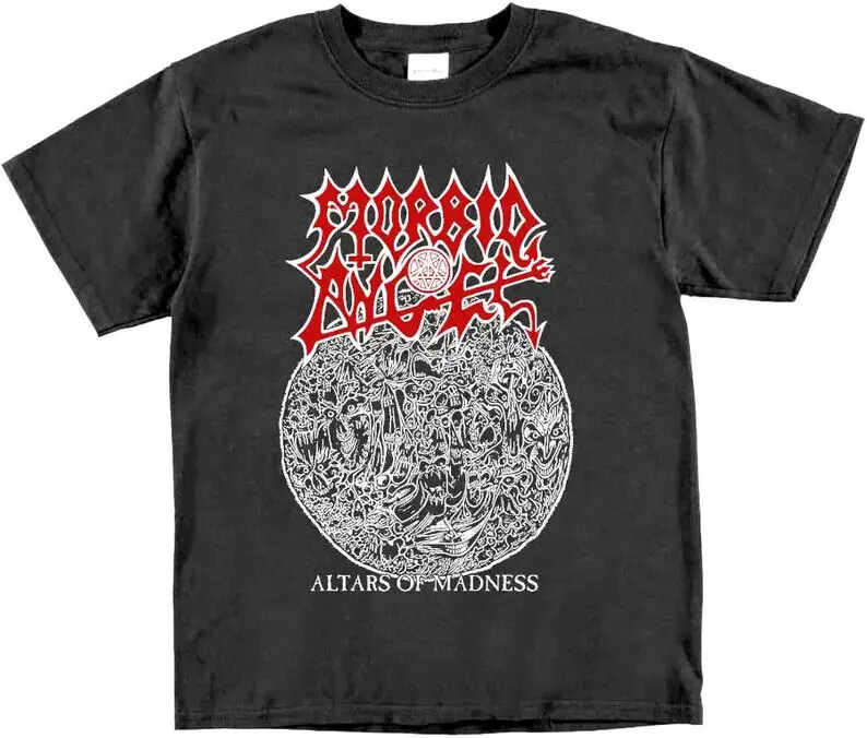 Morbid Angel Altars of Madness T Shirt Vintage Death Metal Dismember Vomitory