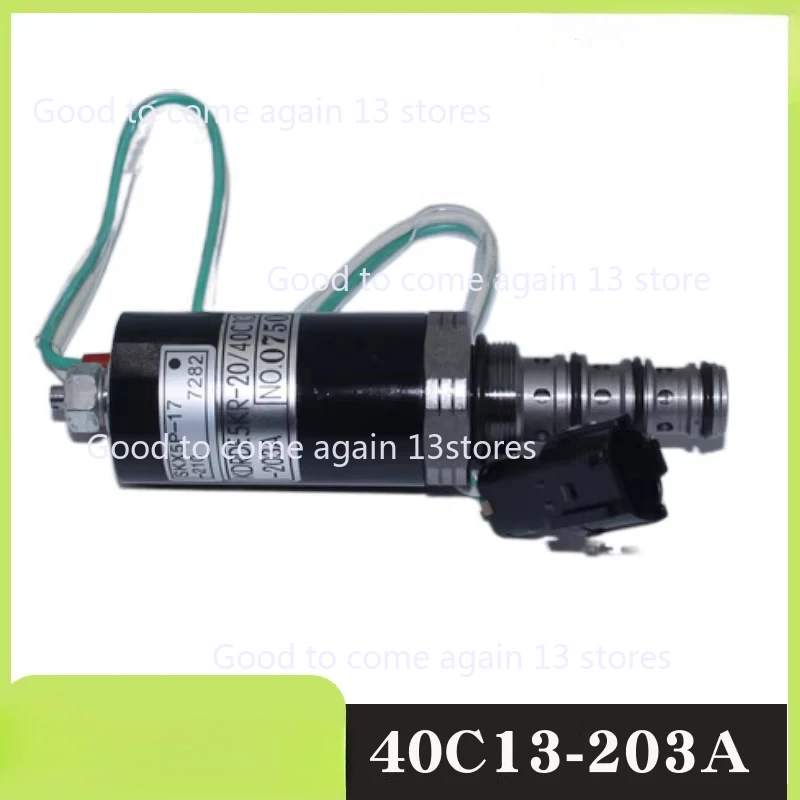 Solenoid Valve 40C13-203A For Case 210B Sumitomo 210 240 350A3-5 Proportional Solenoid Valve KDRDE5KR-20