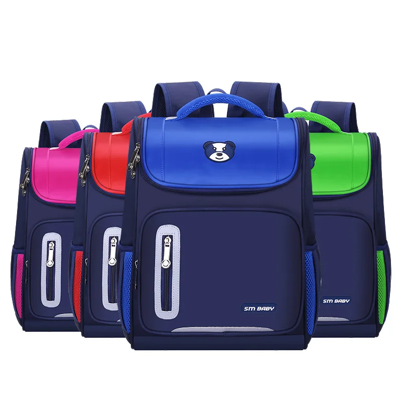 Imagem -03 - Mochilas Escolares Impermeáveis para Crianças Mochilas Escolares Primárias Kids Bookbag Mochila Ortopédica Meninos e Meninas