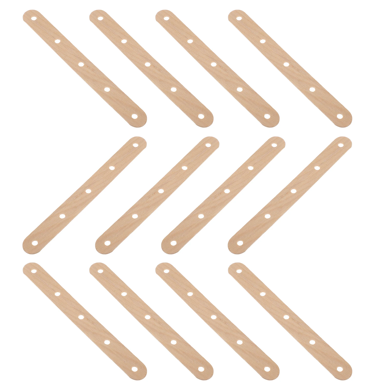

50 Pcs Wick Holder Wood Craft Flat Plates Adjustable Centering Tool for Scented Candles Wax Sticks Hardware