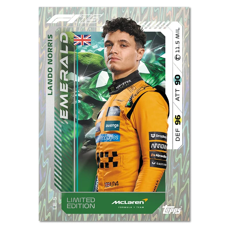 2025 Topps F1 Turbo Attax Super Value Gift Box, Contains 31 Racing Cards with Limited Edition Inserts, Ultimate Formula 1 Gift.
